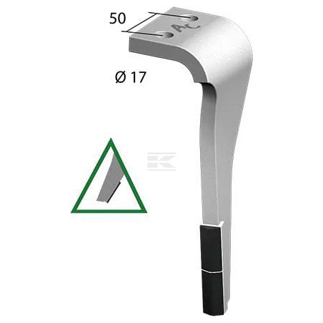 Dent de herse AGRICARB DMA0006G