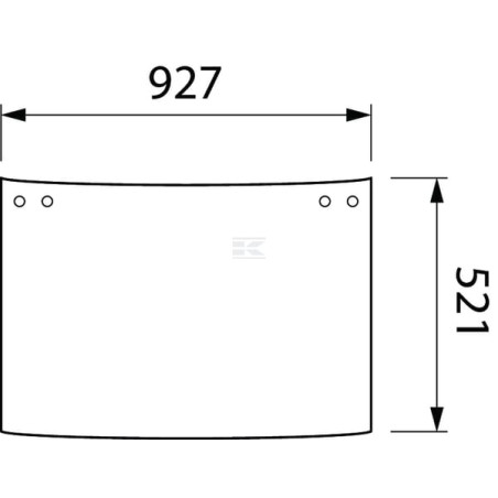 Vitre CNH E49809