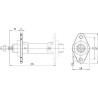 Fixation de bride CAMOZZI E2025