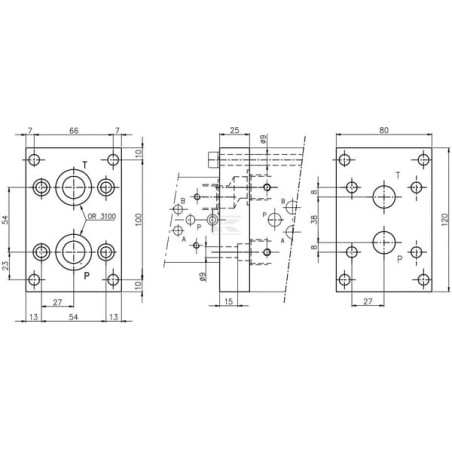 Plaque EUROFLUID EC5401