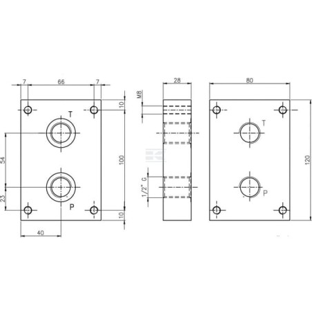 Plaque EUROFLUID EC5402