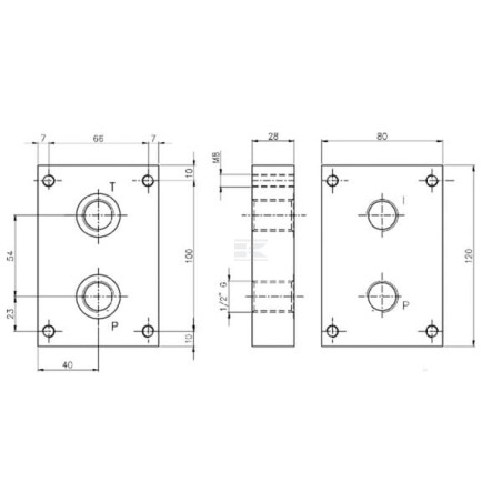 Plaque EUROFLUID EC5402