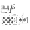 Barrette de connexion UNIVERSEL EM916007WGKR