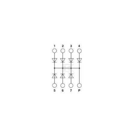 Module de diode PHOENIX CONTACT EMG22DIO7P