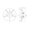 Ventilateur UNIVERSEL EM97104WA3