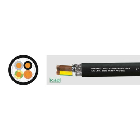 Câble HELUKABEL EMVUV2YSLCYKJ46