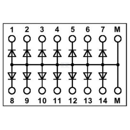 Module à diodes PHOENIX CONTACT EMG45DIO14M