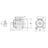Moteur électrique UNIVERSEL EM90L4B31A0IE2A