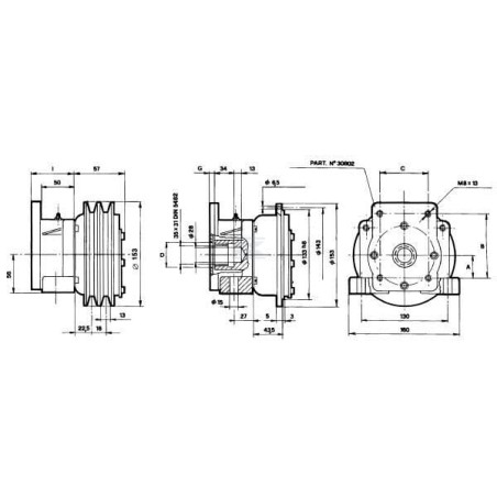 Embrayage BORELLI EMKGR324V