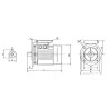 Moteur électrique UNIVERSEL EM71B2B51B0IE2A