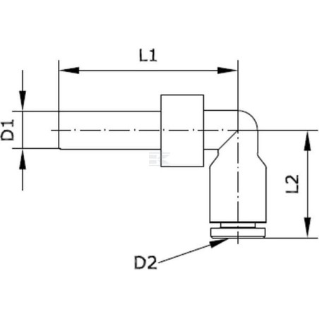 Raccord UNIVERSEL ETERM4P