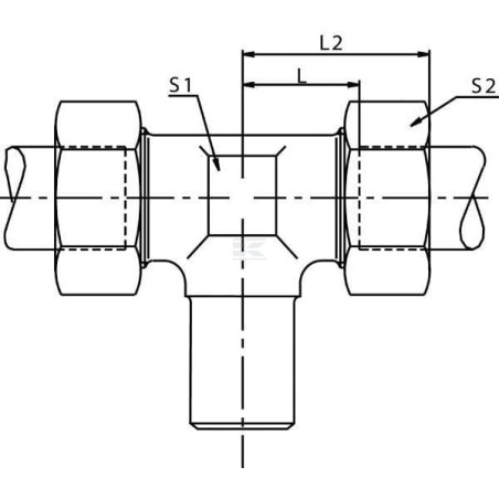 Té orientable VOSS ETV14S