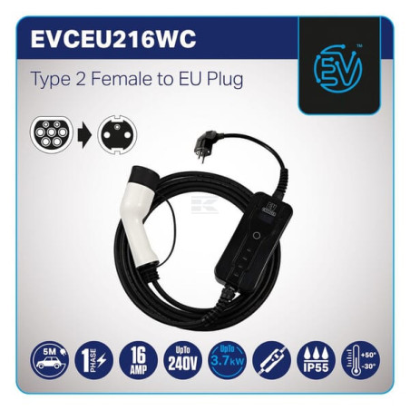 Câble de recharge UNBRANDED EVCEU216WC