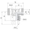 Té orientable VOSS ETSD14S