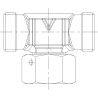 Té orientable VOSS ETSD35L