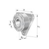 Logement de palier INA/FAG F11208FAG