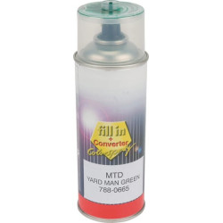 Bombe de peinture verte MTD 7880665 - 788-0665