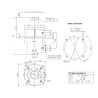 Filtre d'aspiration MP FILTRI FAS025M25