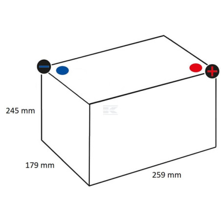 Batterie FULBAT FDC125