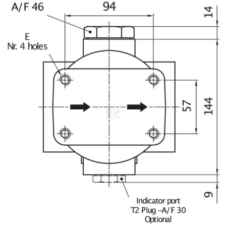 Filtre à pression MP FILTRI FMP3202A10N