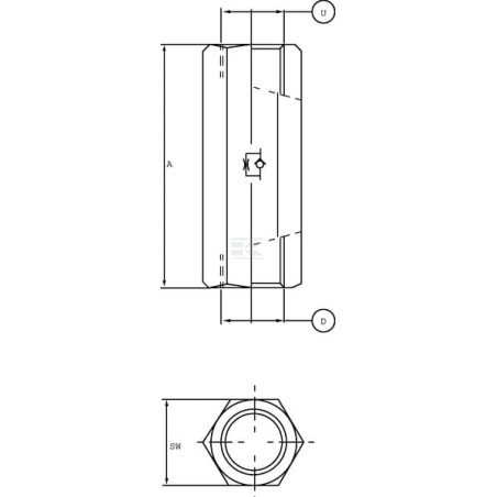 Cartouche FLUIDPRESS FPRU3825F15