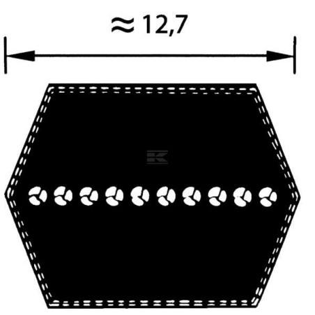 Courroie MTD FGP011371
