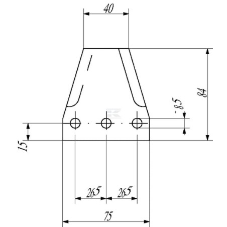 Section de mélangeuse CORMAL FM01162