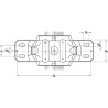Corps de palier SKF FSNLD526