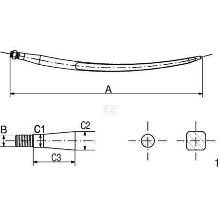 Dent de chargeur MAILLEUX FT4064KR