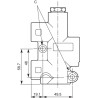 Régulateur de débit WEBTEC FV200301J