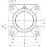 Logement de palier SKF FYJ520
