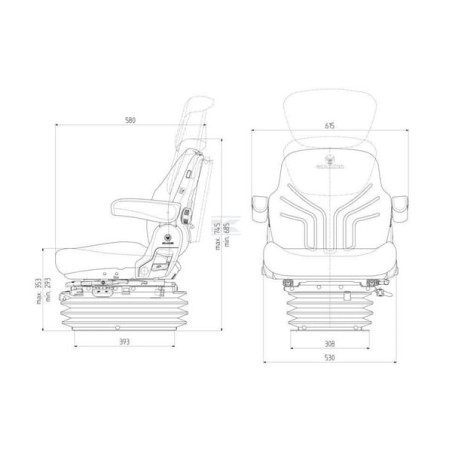 Siège GRAMMER G1563202