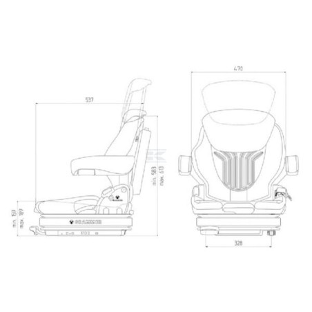Siège GRAMMER G1564038