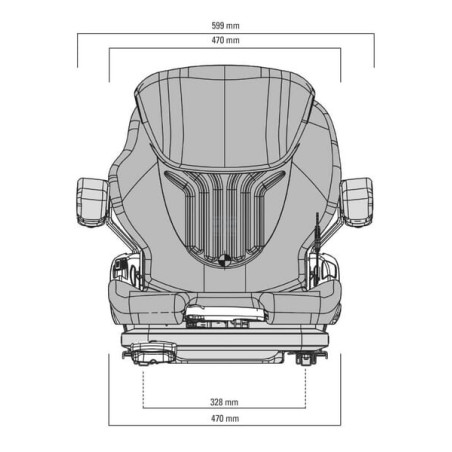 Siège GRAMMER G1564032