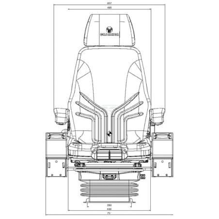 Siège GRAMMER G1294570