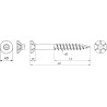 Vis UNIVERSEL SPT3535P200