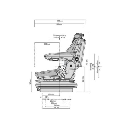 Siège GRAMMER G1292206