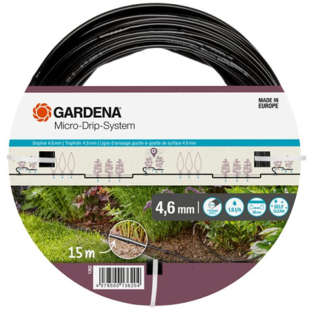 Ligne d'irrigation micro-goutte GARDENA GA01362