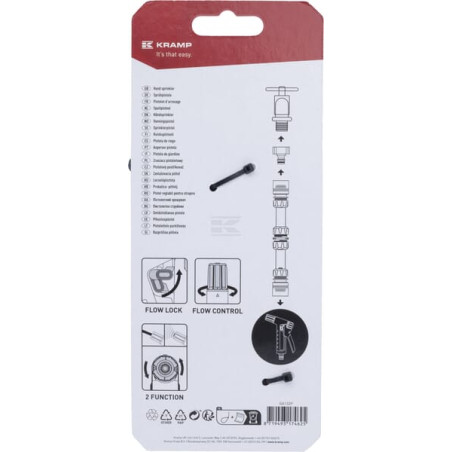 Pistolet d'arrosage UNIVERSEL GA132P