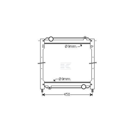 Radiateur UNIVERSEL G339202050100N