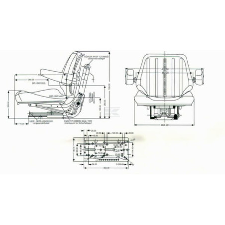 Siège GRAMMER G775000