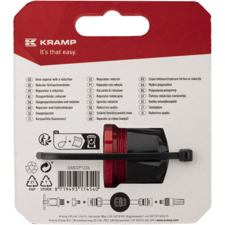 Raccord UNIVERSEL GA832P1234