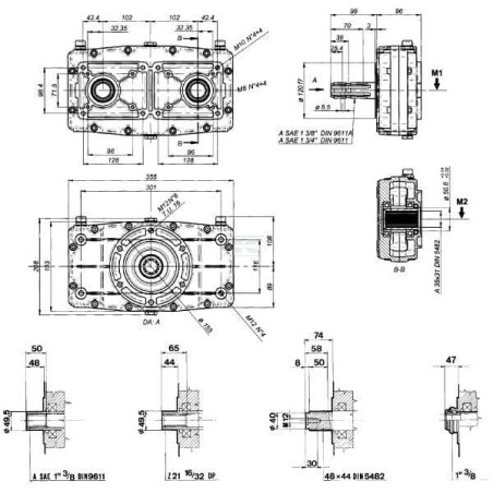 Boîtier BORELLI GBF30D115