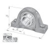 Logement de palier INA/FAG GGASE12N