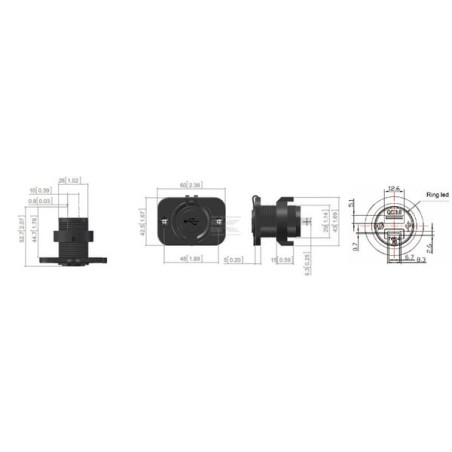 Prise BLAUPUNKT GSM052