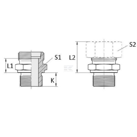 Raccord VOSS GES6SM12