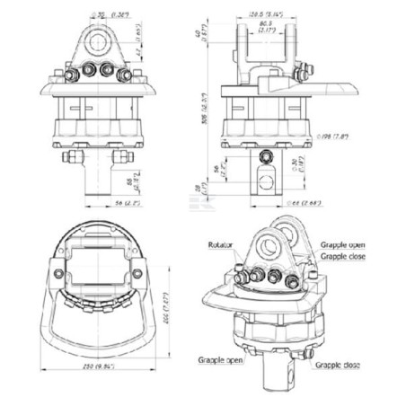 Rotator BALTROTORS GR60DB