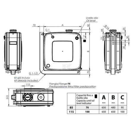 Réservoir OMFB H1GMBP03020