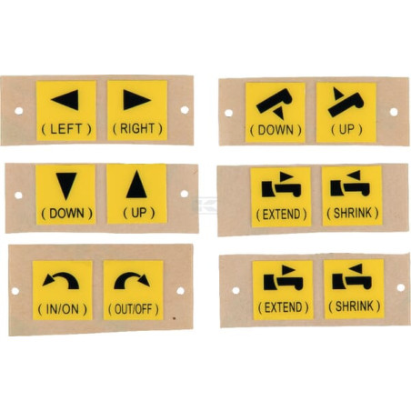 Jeu autocollants APOLLO H19STICKER2