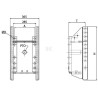 Tête d'attelage SAUERMANN HS680NHBLG